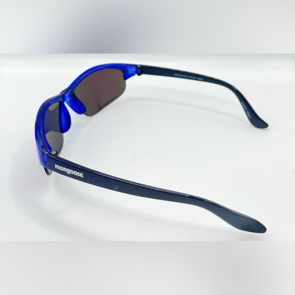 Mongoose MG02 8888 Blue Oval Half-Rim Sunglasses Frames - Picture 5 of 8